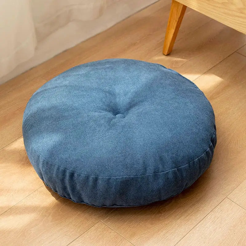 Meditation Cushion Comfort - Cotton Kapok Filled Zafu Pillow for Yoga & Meditation | Buddhive