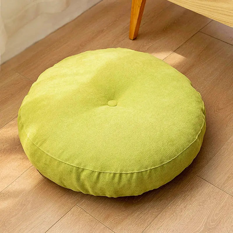 Meditation Cushion Comfort - Cotton Kapok Filled Zafu Pillow for Yoga & Meditation | Buddhive