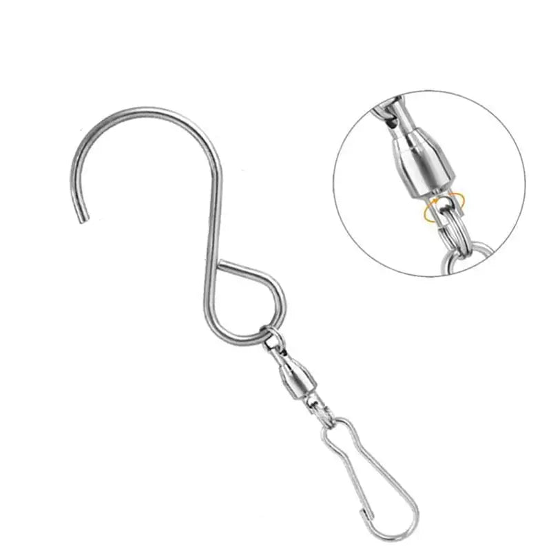 Wind Chime Hook Cast Iron Wall Mount - Feng Shui Garden & Zen Decor | Buddhive