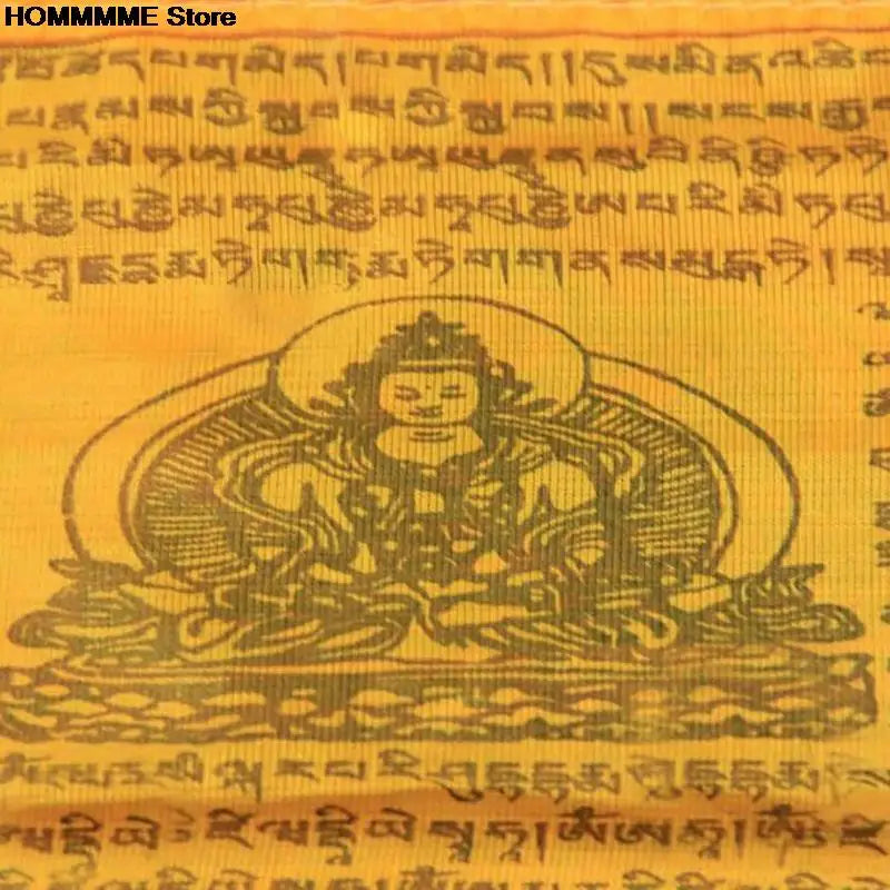 Tibetan Prayer Flags - Authentic Buddhist Cotton Flags 14x24cm - Meditation & Outdoor Decor | Buddhive