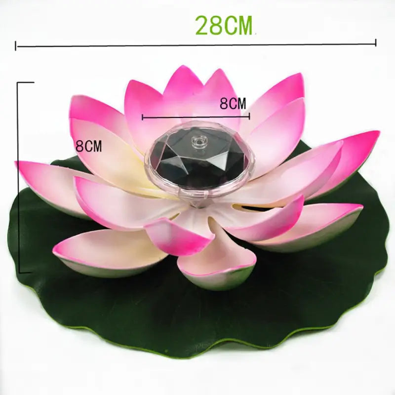 Solar Lotus Flower Light LED Outdoor Garden Lamp - Color Changing Zen Decor | Buddhive