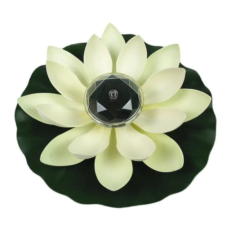 Solar Lotus Flower Light LED Outdoor Garden Lamp - Color Changing Zen Decor | Buddhive