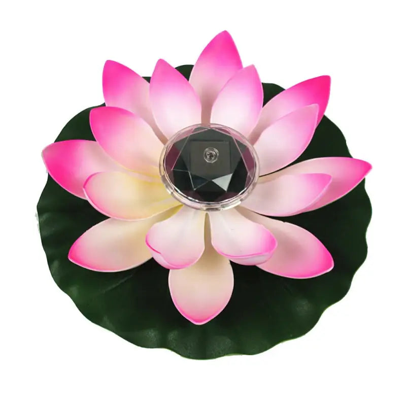 Solar Lotus Flower Light LED Outdoor Garden Lamp - Color Changing Zen Decor | Buddhive