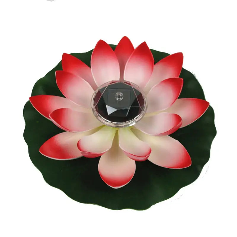 Solar Lotus Flower Light LED Outdoor Garden Lamp - Color Changing Zen Decor | Buddhive