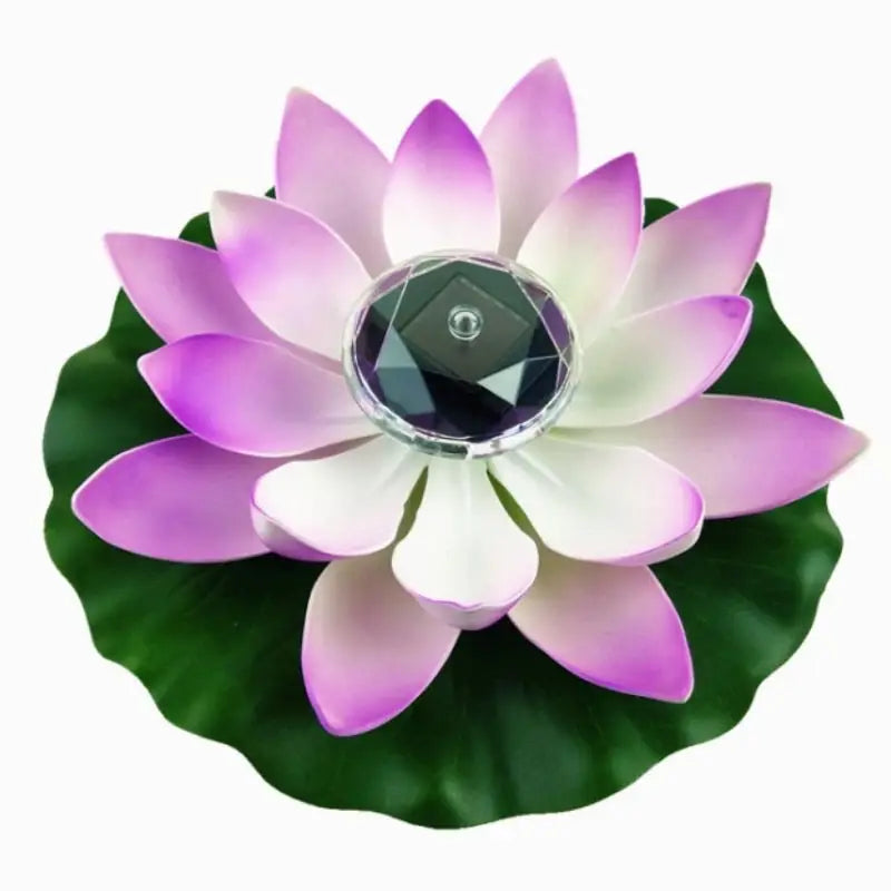 Solar Lotus Flower Light LED Outdoor Garden Lamp - Color Changing Zen Decor | Buddhive