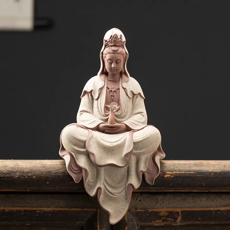 Bodhisattva Incense Waterfall Fountain - Backflow Burner with Zen Cascade Effect | Buddhive