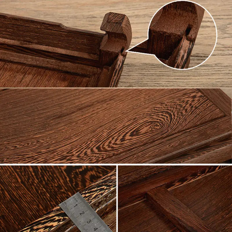 Meditation Altar Tray Large Wenge Wood - Handcrafted USA Buddhist Altar Decor | Buddhive