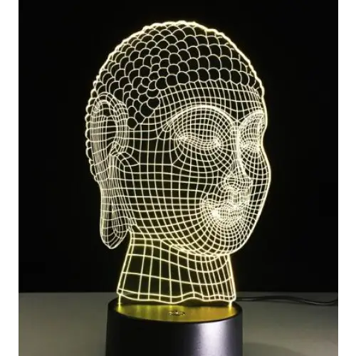Buddha Lotus Lamp LED Color Changing - Zen Meditation Night Light Decor | Buddhive
