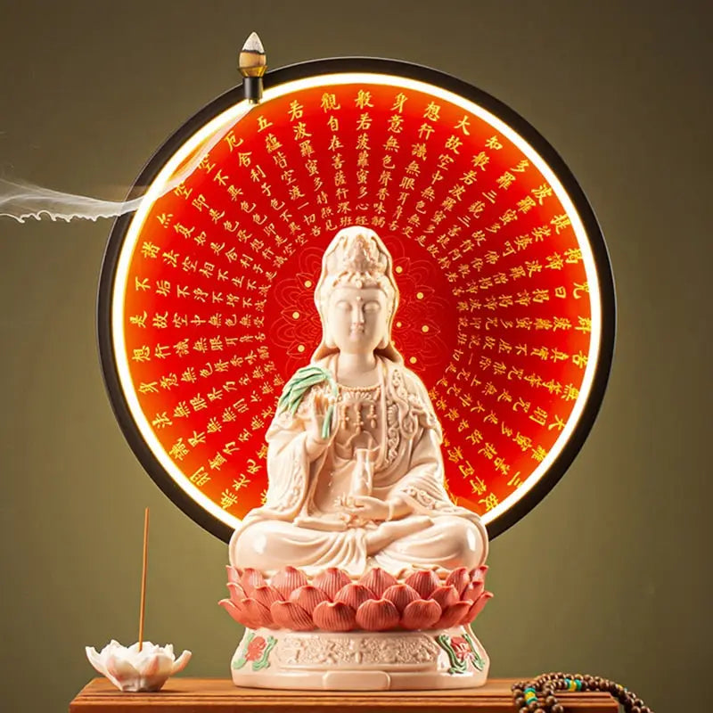 Buddha Incense Burner Lamp - Aromatherapy & Ambient Lighting - Authentic Buddhist Decor | Buddhive