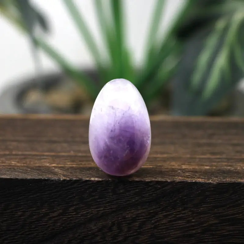 Yoni Egg Amethyst - Natural Stone 20x30mm - Meditation & Energy Healing | Buddhive