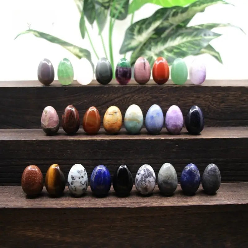 Yoni Egg White Crystal - Natural Stone Wellness Tool for Meditation & Energy Work | Buddhive