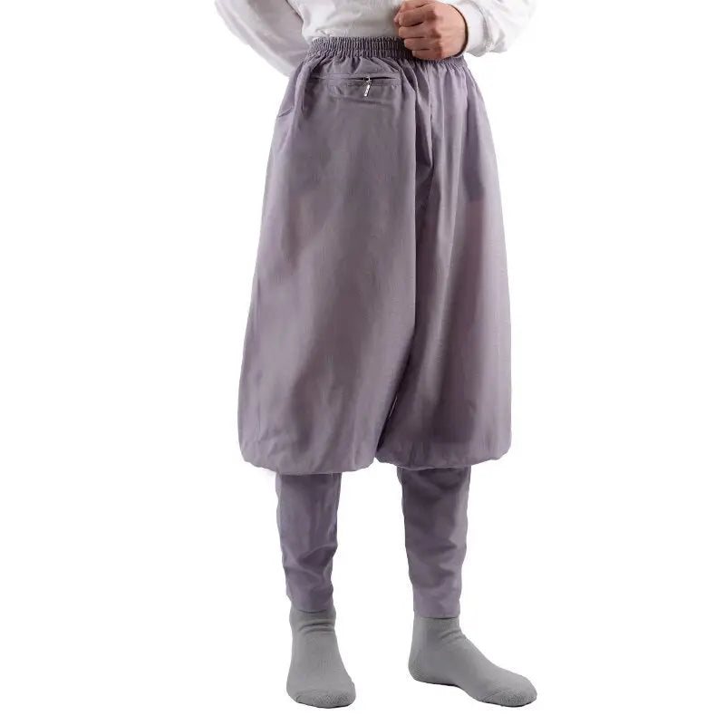 Buddhist Monk Pants - Traditional Cotton Meditation Trousers for Practice & Yoga | Buddhive