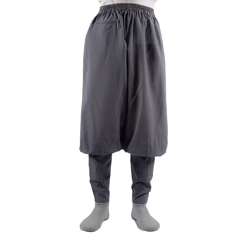 Buddhist Monk Pants - Traditional Cotton Meditation Trousers for Practice & Yoga | Buddhive