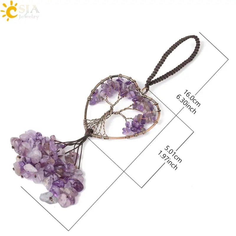 Tree of Life Keychain Silver Buddhist Symbol Charm | Spiritual Key Chain Accessory | Buddhive