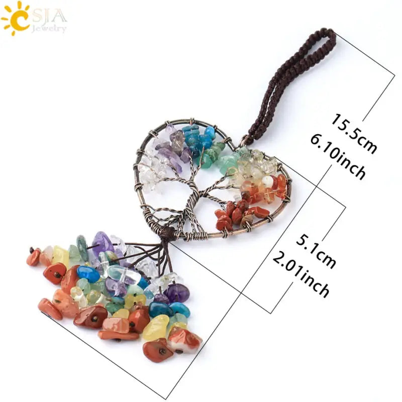 Tree of Life Keychain Silver Buddhist Symbol Charm | Spiritual Key Chain Accessory | Buddhive