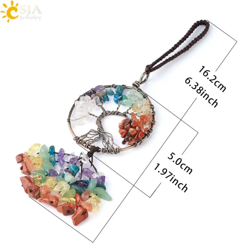 Tree of Life Keychain Silver Buddhist Symbol Charm | Spiritual Key Chain Accessory | Buddhive