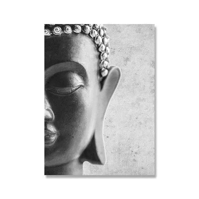 Zen Buddha Poster - Meditation Wall Art Print - Peaceful Home Decor | Buddhive