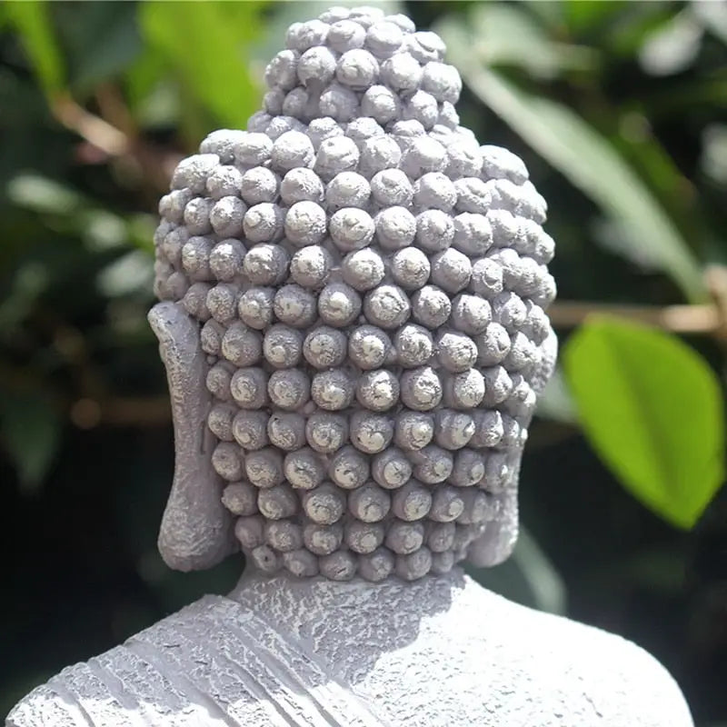 Garden Buddha Statue - Weather-Resistant Resin Thai Buddha Figurine for Outdoor Zen Decor | Buddhive