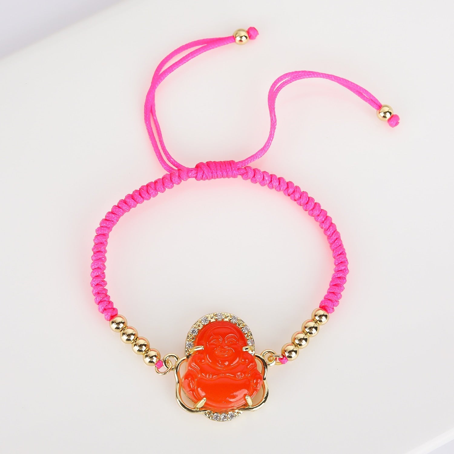 Zircon Buddha Bracelet