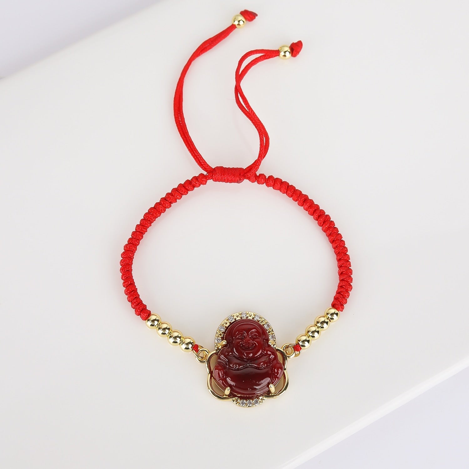 Zircon Buddha Bracelet