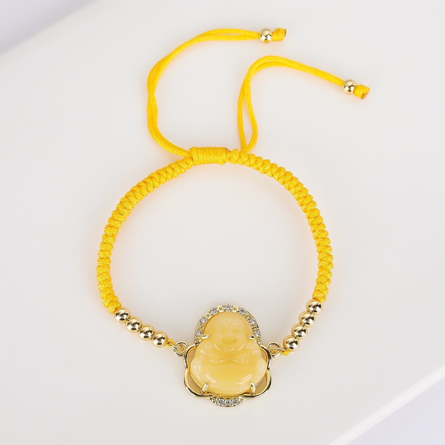 Zircon Buddha Bracelet
