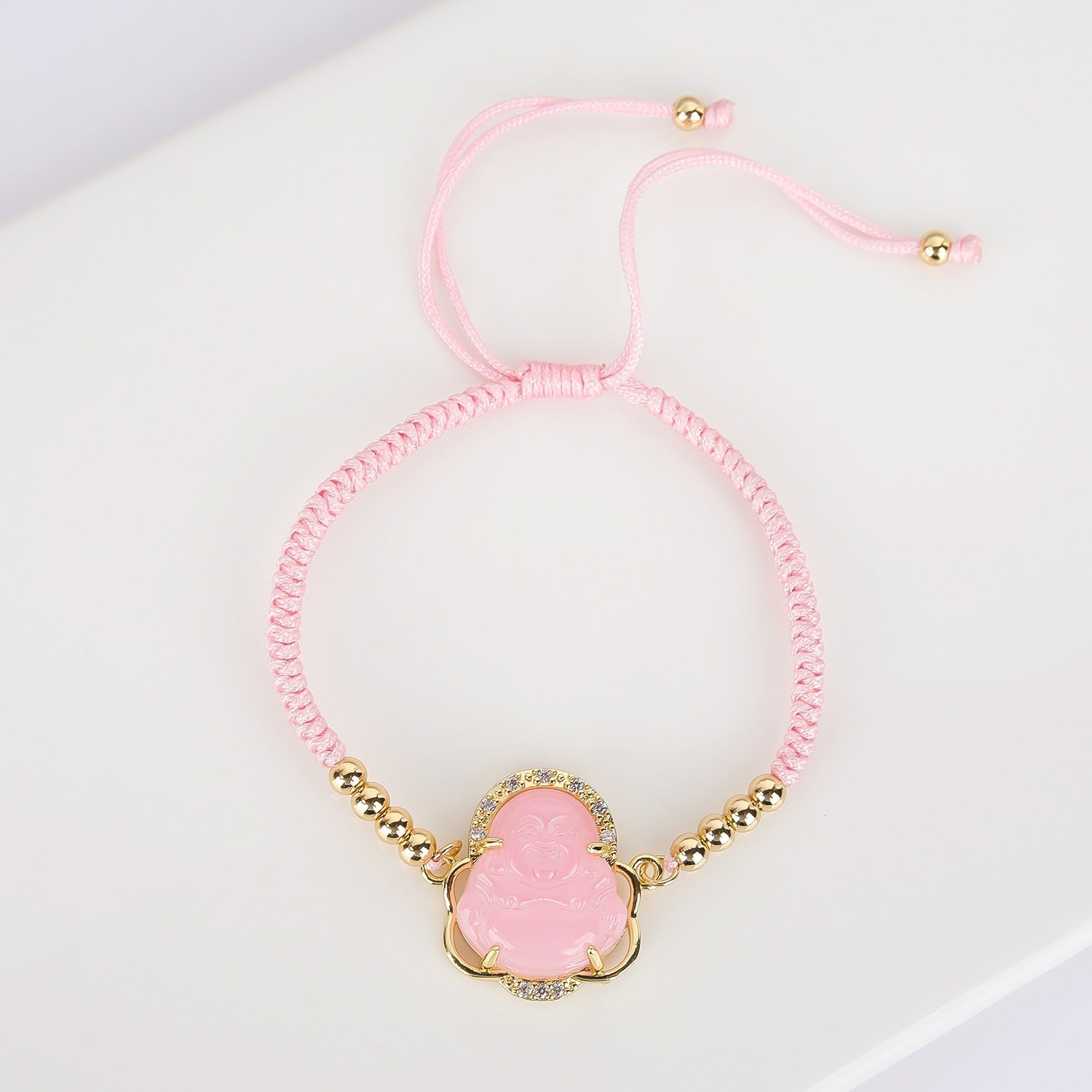 Zircon Buddha Bracelet