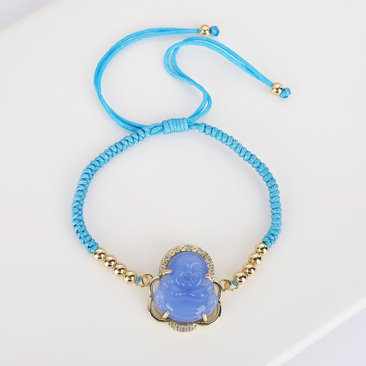 Zircon Buddha Bracelet