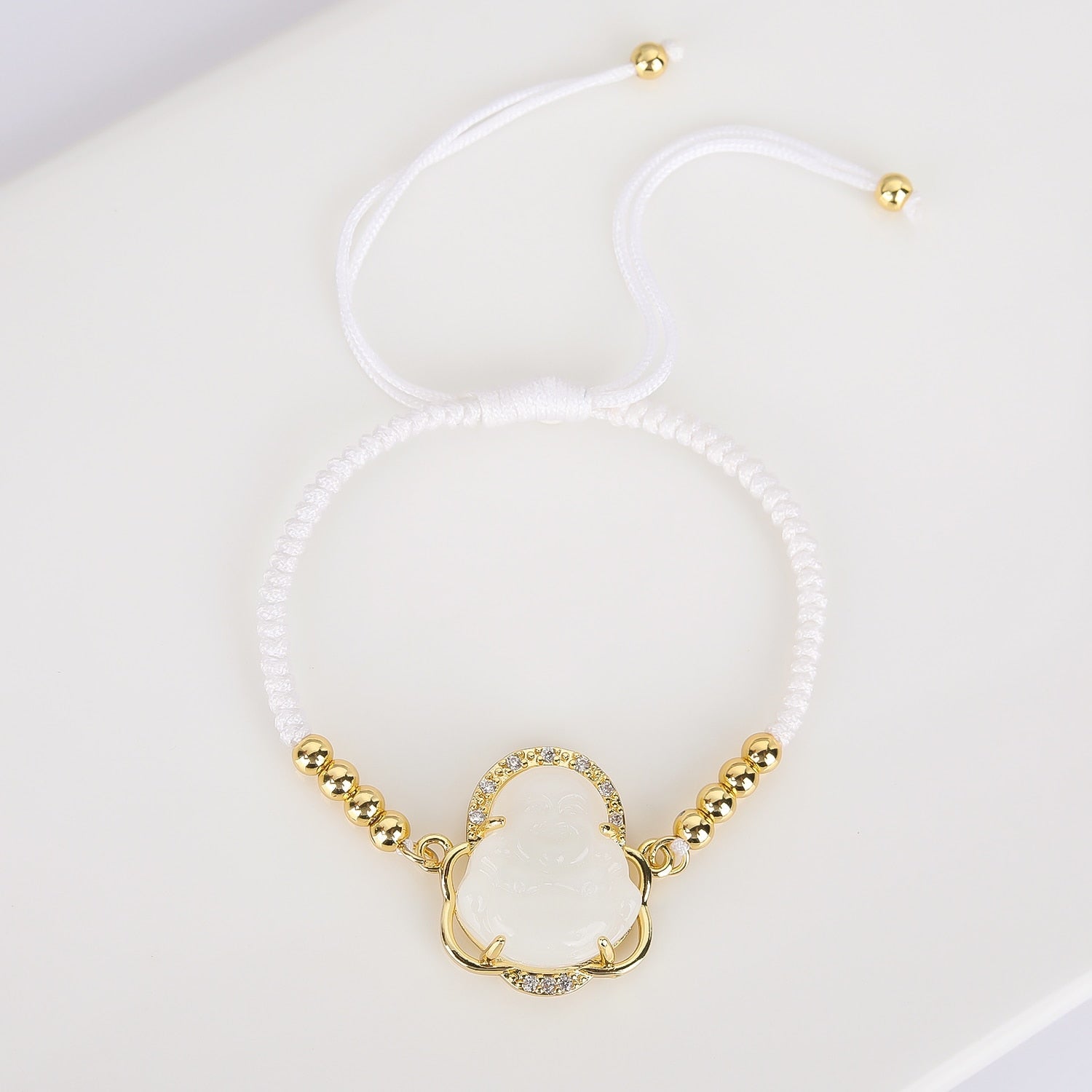 Zircon Buddha Bracelet
