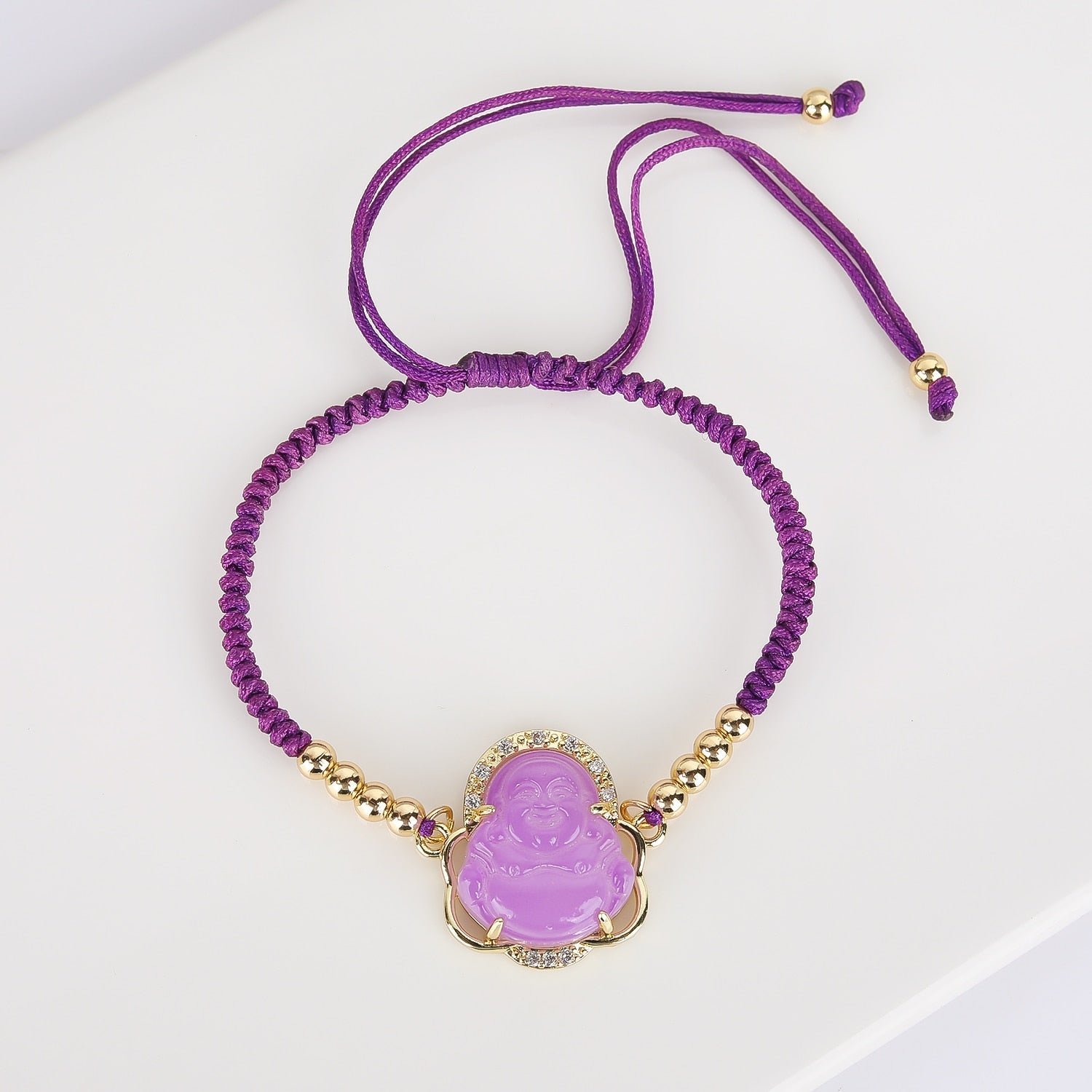 Zircon Buddha Bracelet
