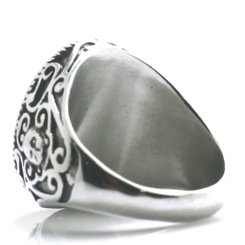 Thai Silver Buddha Ring