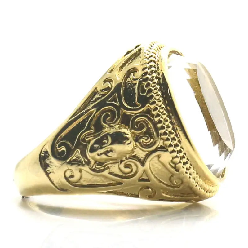 Thai Gold Buddha Ring