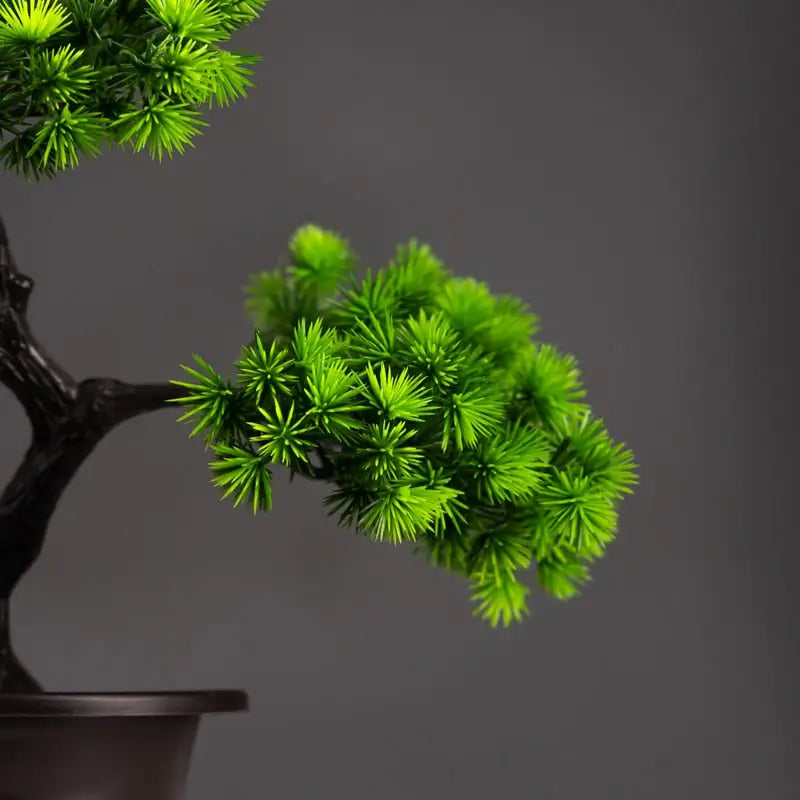 Pine Wolong Artificial Bonsai