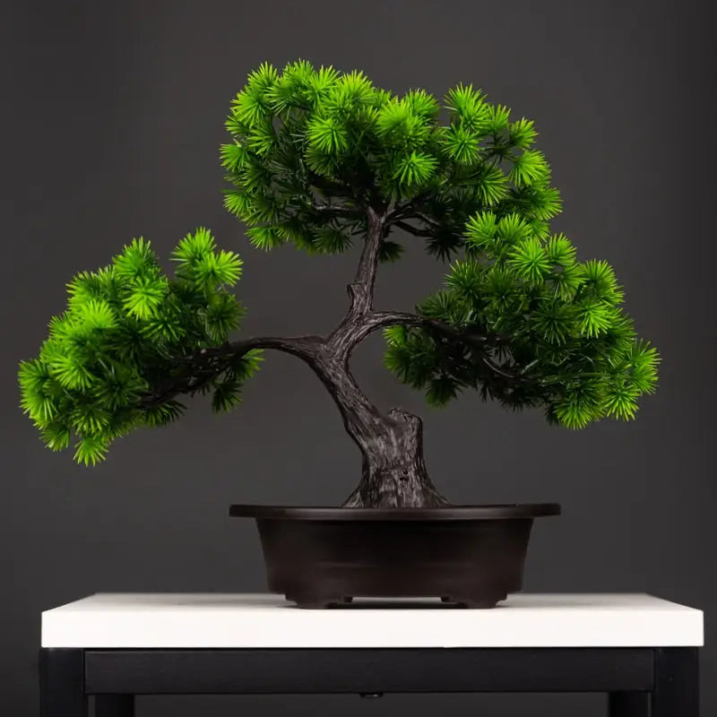 Pine Wolong Artificial Bonsai