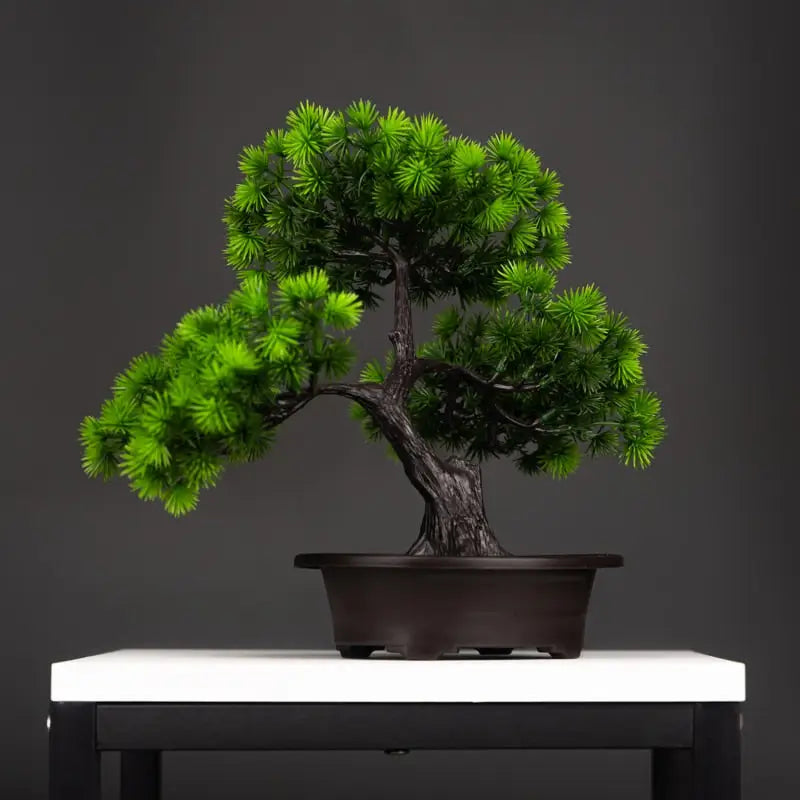 Pine Wolong Artificial Bonsai