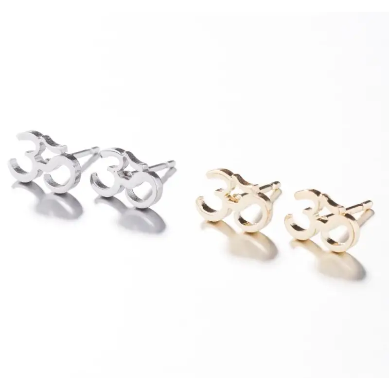 Om Earrings