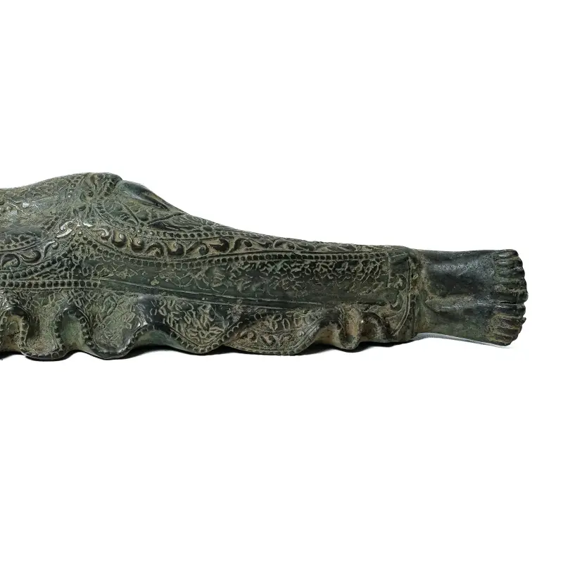 Bronze 35cm Reclining Buddha