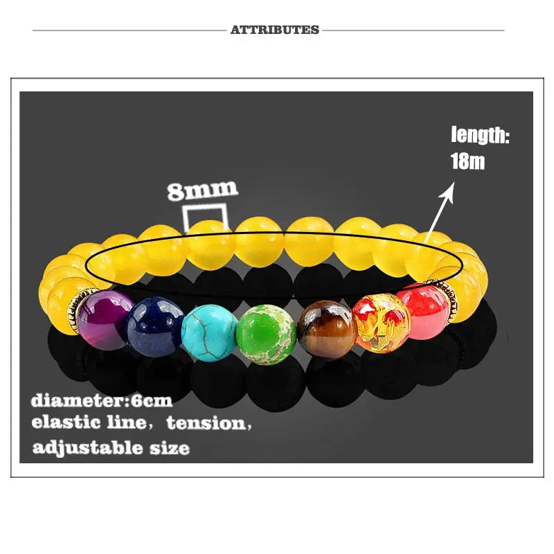 Yoga Chakra Bracelet