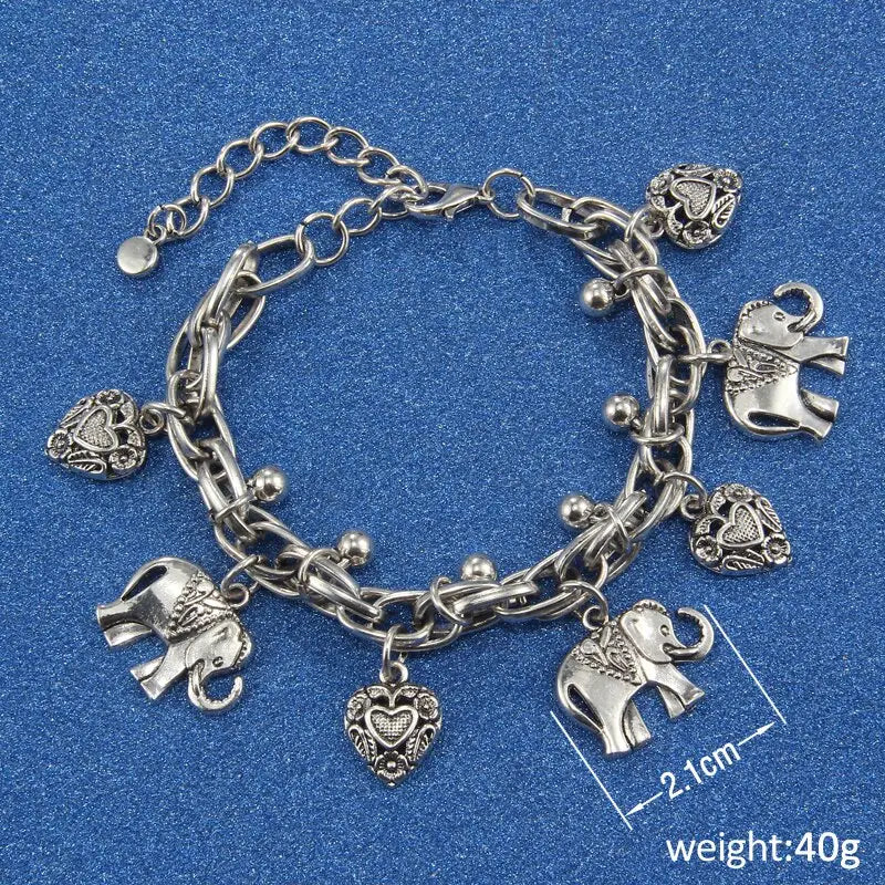 Heart of Asia Anklet