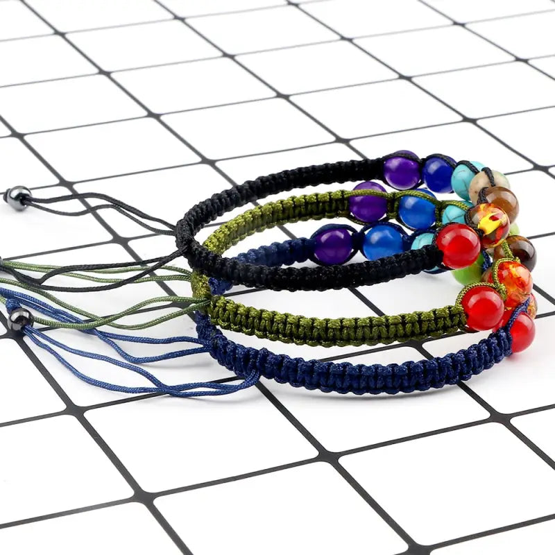 Chakra Bead Mala Bracelet