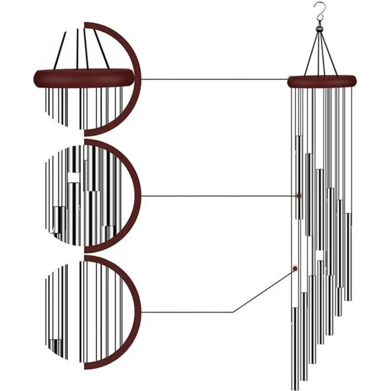 12-Tube Wind Chime