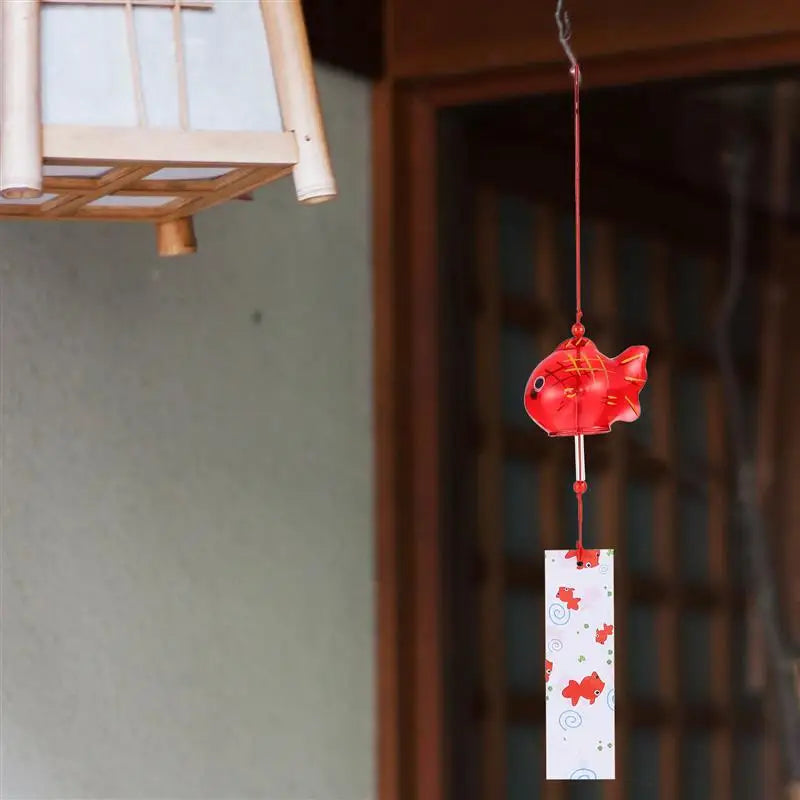 Red Fish Wind Chime