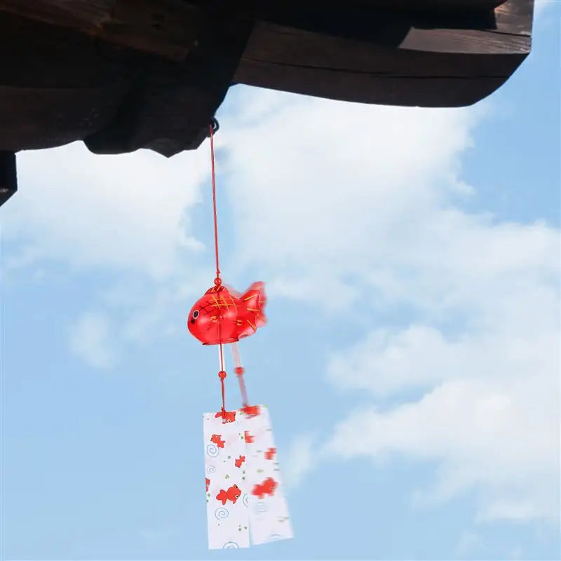 Red Fish Wind Chime