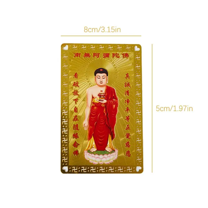 Thangka Gold Copper Card Collection