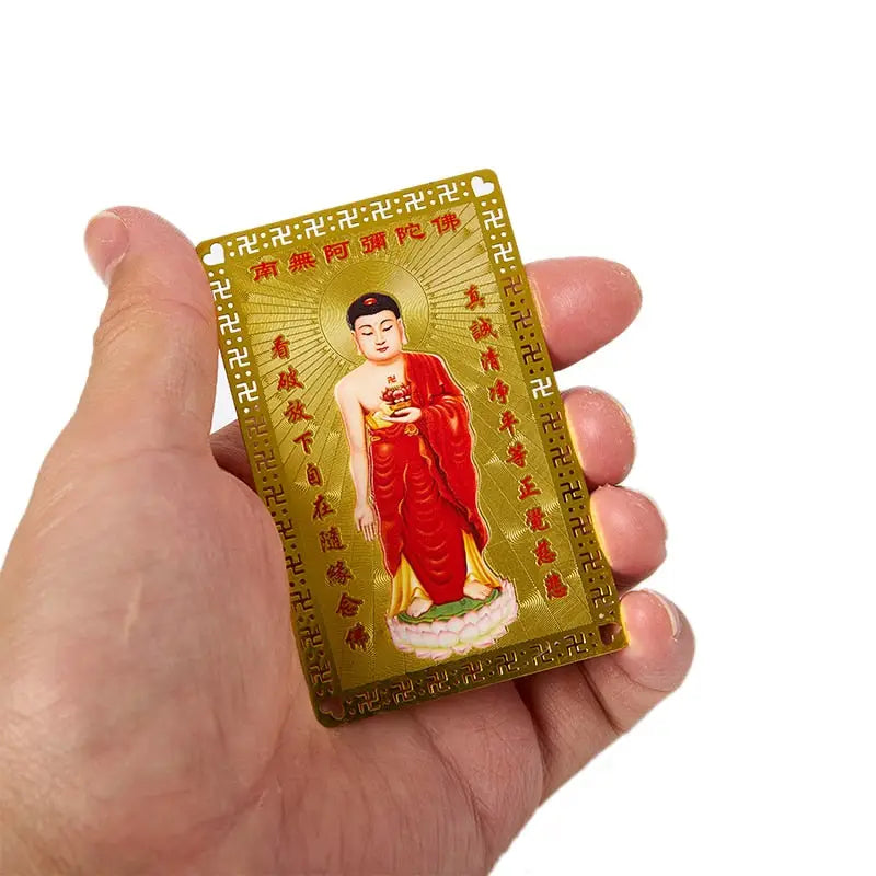 Thangka Gold Copper Card Collection