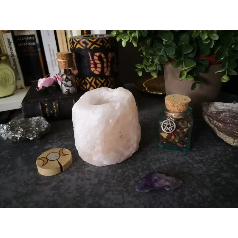 Himalayan Salt Candle Holder