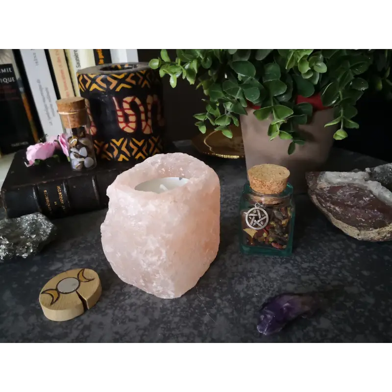 Himalayan Salt Candle Holder