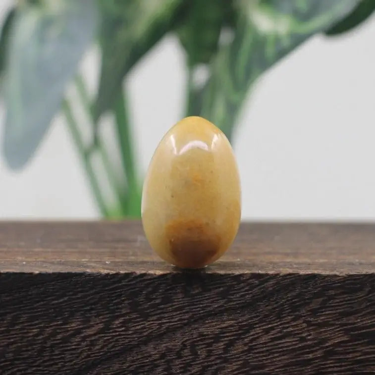 Yellow Jade Yoni Egg
