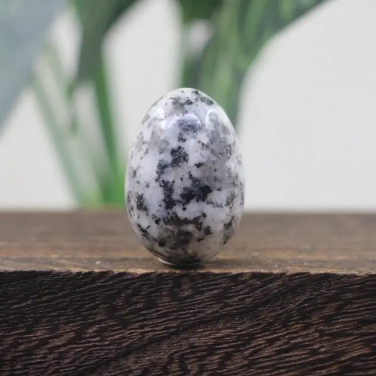 Sesame Jasper Yoni Egg