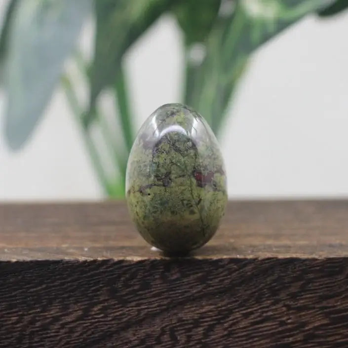 Dragon Bloodstone Yoni Egg