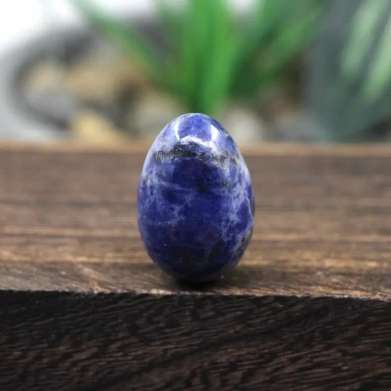 Sodalite Yoni Egg